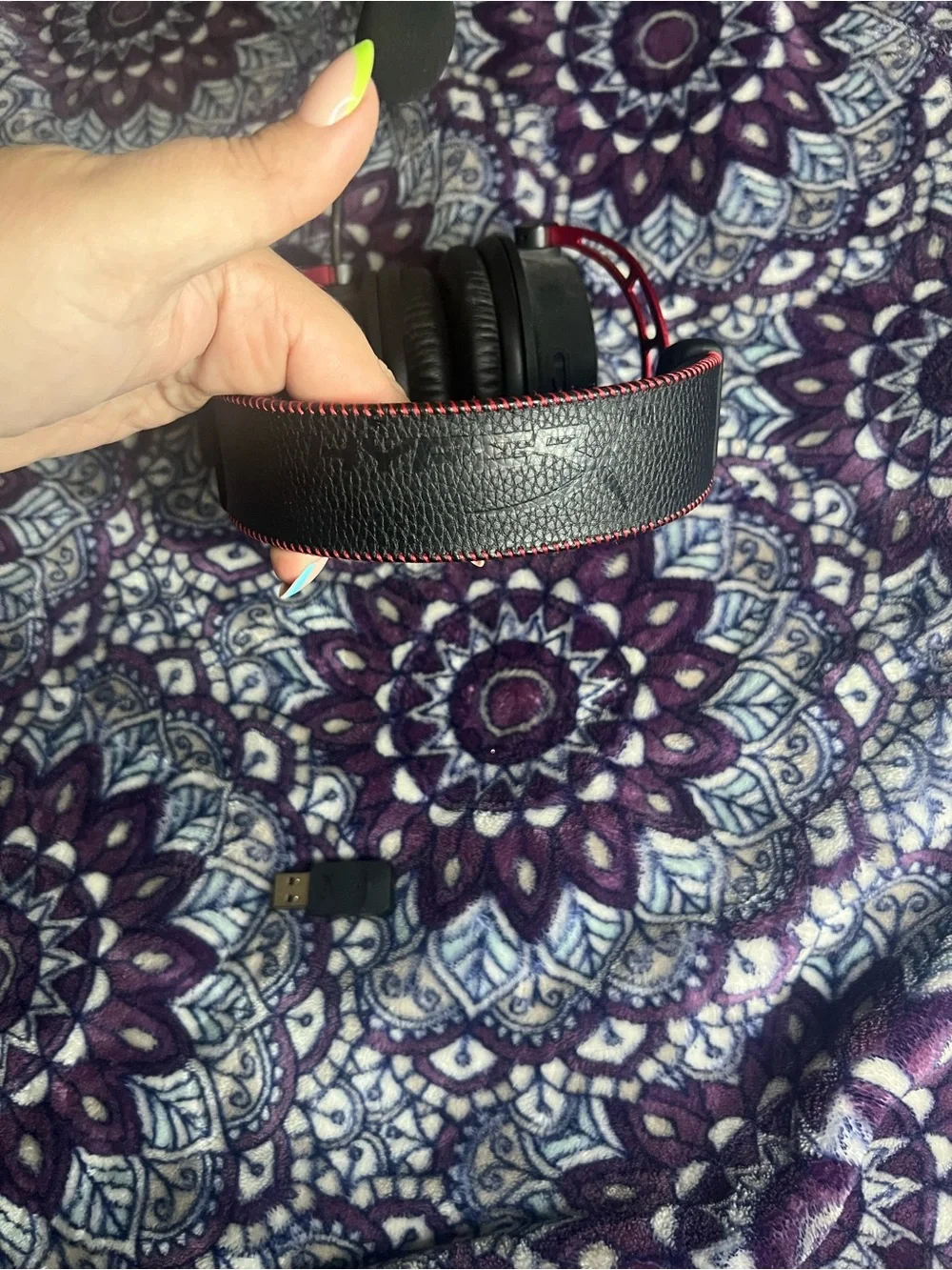HyperX Wireless Over-Ear Gaming Headset - Black with Red Accents